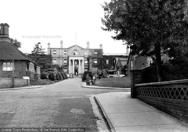 Photo of Ipswich, East Suffolk Hospital 1921