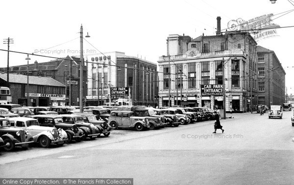 Photo of Ipswich, Electric House And The Car Park c.1955