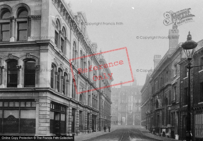 Photo of Ipswich, Exchange And Bank 1894
