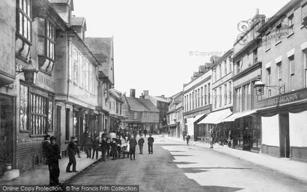 Photo of Ipswich, Fore Street 1893