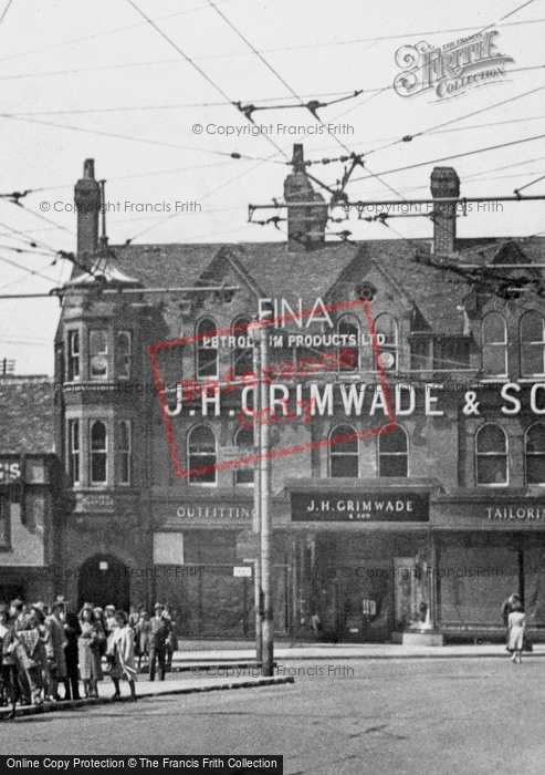 Photo of Ipswich, J H Grimwade & Son, Tailors & Outfitters c.1950