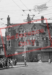 J H Grimwade & Son, Tailors & Outfitters c.1950, Ipswich