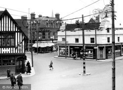 Major's Corner c.1955, Ipswich