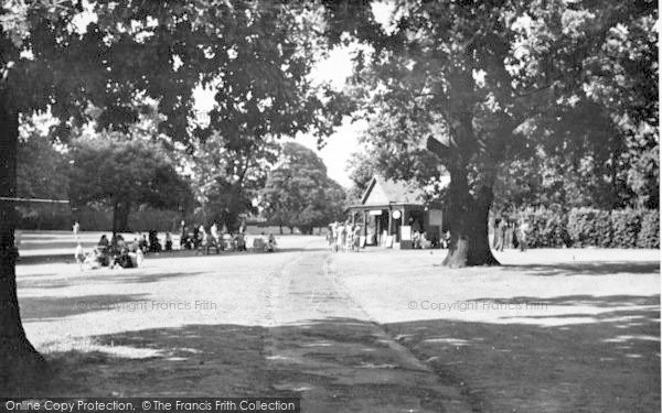 Photo of Ipswich, Refreshments Cafe, Christchurch Park c.1950