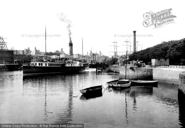 Photo of Ipswich, River Orwell And Ss Norfolk 1904