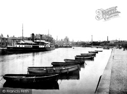 River Orwell, Ipswich Steam Boats 1921, Ipswich