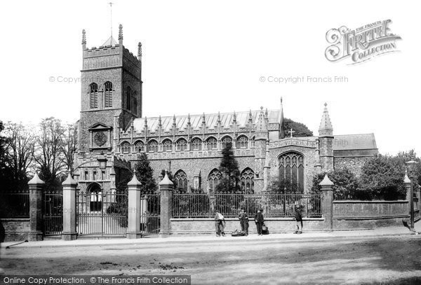 Photo of Ipswich, St Margaret's Church 1893
