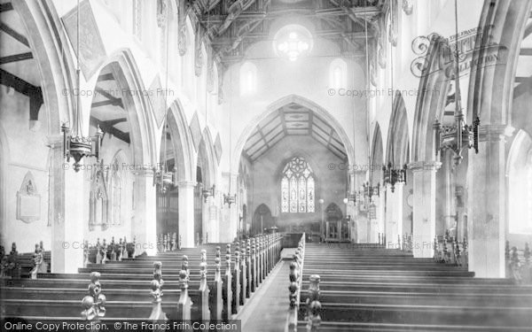 Photo of Ipswich, St Margaret's Church Interior 1893