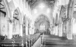 St Margaret's Church Interior 1893, Ipswich