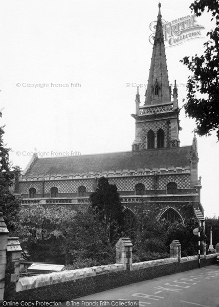 Photo of Ipswich, St Mary Le Tower Church c.1955