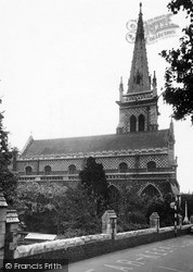 St Mary-Le-Tower Church c.1955, Ipswich
