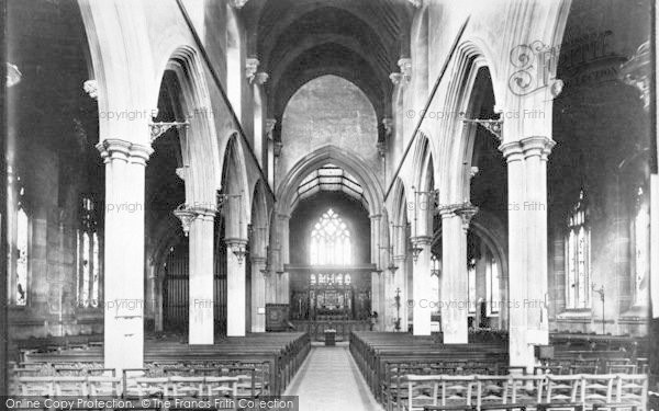 Photo of Ipswich, St Mary Le Tower Nave 1896