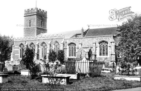 Photo of Ipswich, St Matthew's Church 1893