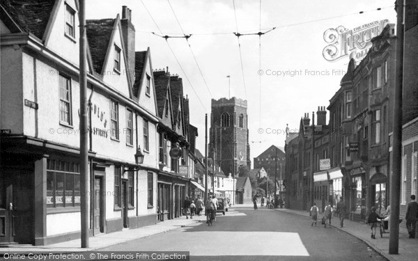 Photo of Ipswich, St Peter's Street c.1955