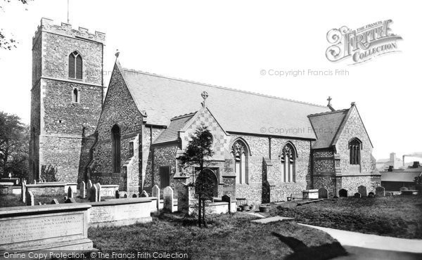 Photo of Ipswich, Stoke Church 1893