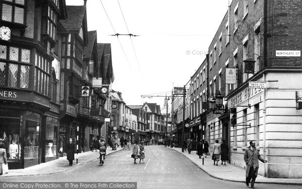 Photo of Ipswich, Tavern Street c.1955