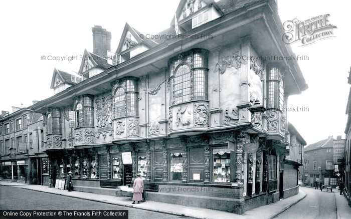 Photo of Ipswich, The Ancient House 1921