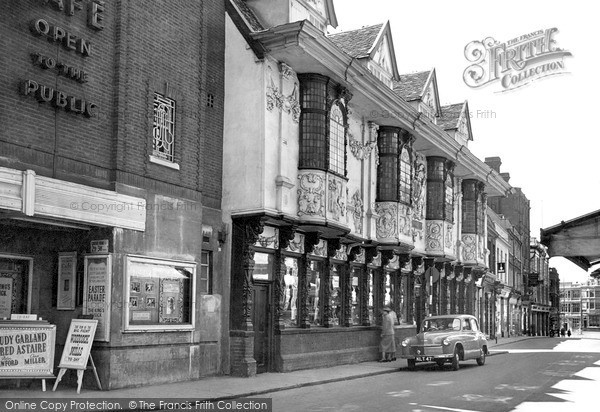 Photo of Ipswich, The Ancient House c.1955