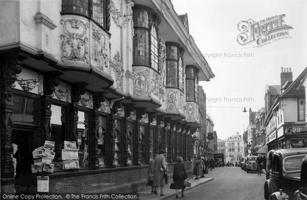 Photo of Ipswich, The Ancient House c.1961