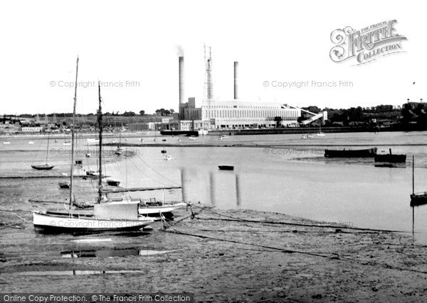 Photo of Ipswich, The Power Station c.1955