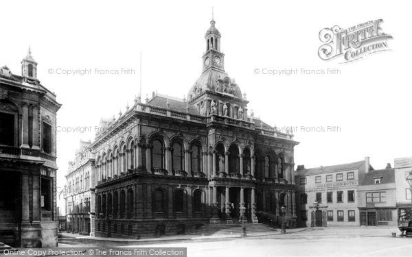 Photo of Ipswich, The Town Hall 1896