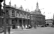 The Town Hall And Gpo, Cornhill c.1955, Ipswich