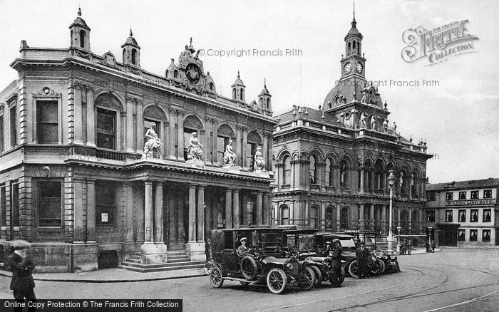 Photo of Ipswich, Town Hall And Post Office 1921