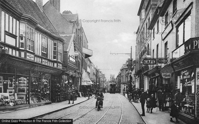 Photo of Ipswich, Westgate Street c.1920
