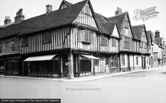 Photo of Ipswich, Wolsey's Birthplace, Silent Street 1950