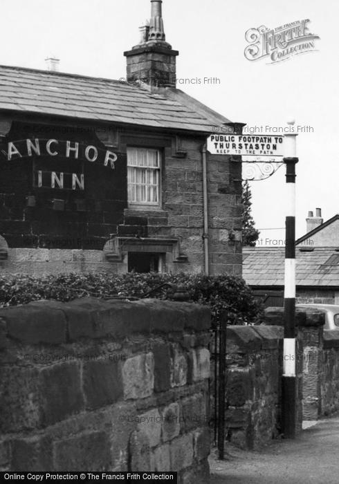 Photo of Irby, The Anchor Inn, Thurstaston Road c.1955