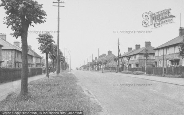 Photo of Irchester, Wollaston Road c.1955