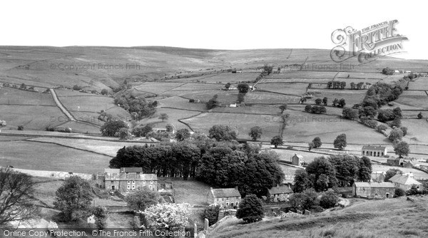 Photo of Ireshopeburn, Lane Hill And Whitestones c.1955