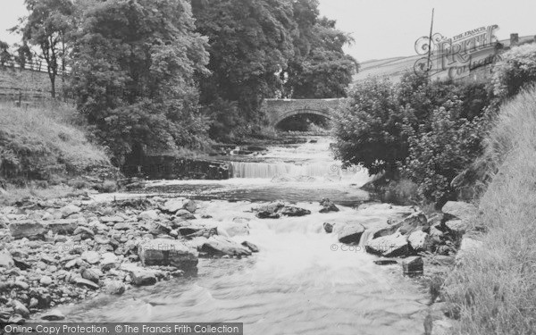 Photo of Ireshopeburn, The Falls, West Blackdene c.1950