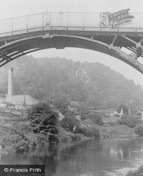 A Furnace, Beyond The Bridge 1904, Ironbridge