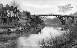 Bridge And River c.1950, Ironbridge
