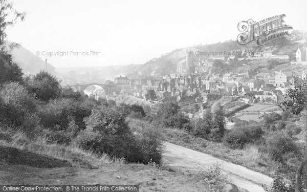 Photo of Ironbridge, From Broseley Road 1892