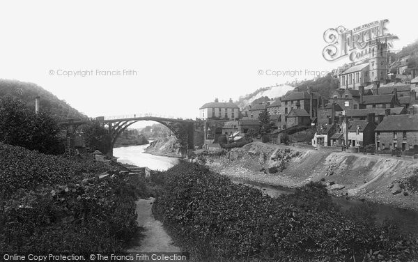 Photo of Ironbridge, From The East 1896