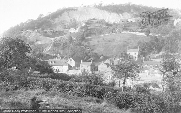 Photo of Ironbridge, Rotunda Cliff 1892