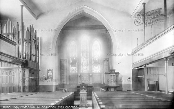 Photo of Ironbridge, St Luke's Church Interior 1904