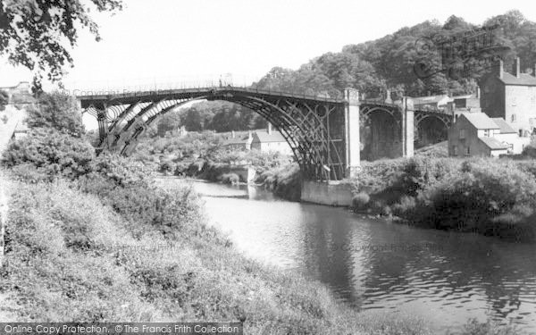 Photo of Ironbridge, The Bridge c.1960