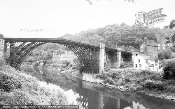 Photo of Ironbridge, The Iron Bridge c.1960