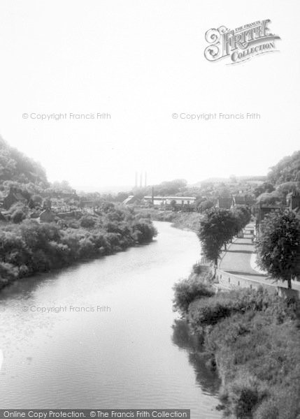 Photo of Ironbridge, The River c.1960