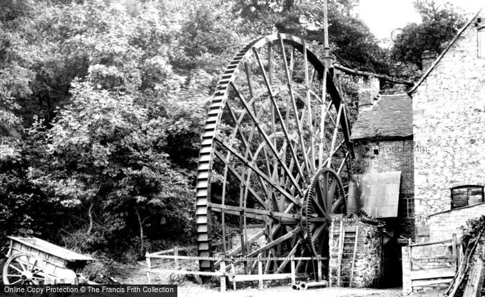 Photo of Ironbridge, Waterwheel 1892