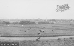 View Across The Meadows c.1960, Irthlingborough