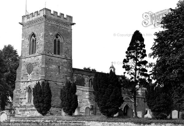 Photo of Isham, St Peter's Church c.1955