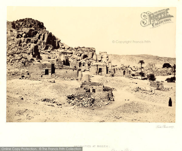 Photo of Island Of Bigeh, Antiquities 1857