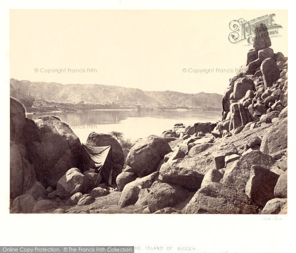 Photo of Island Of Bigeh, View Looking South 1860
