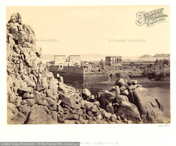 Photo of Island Of Philae, South End 1860