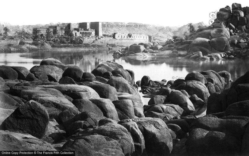Island of Philae, The Approach 1860