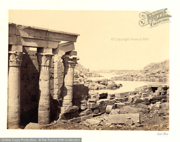Photo of Island Of Philae, View Looking North 1857